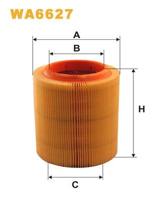 WIX FILTERS Воздушный фильтр WA6627